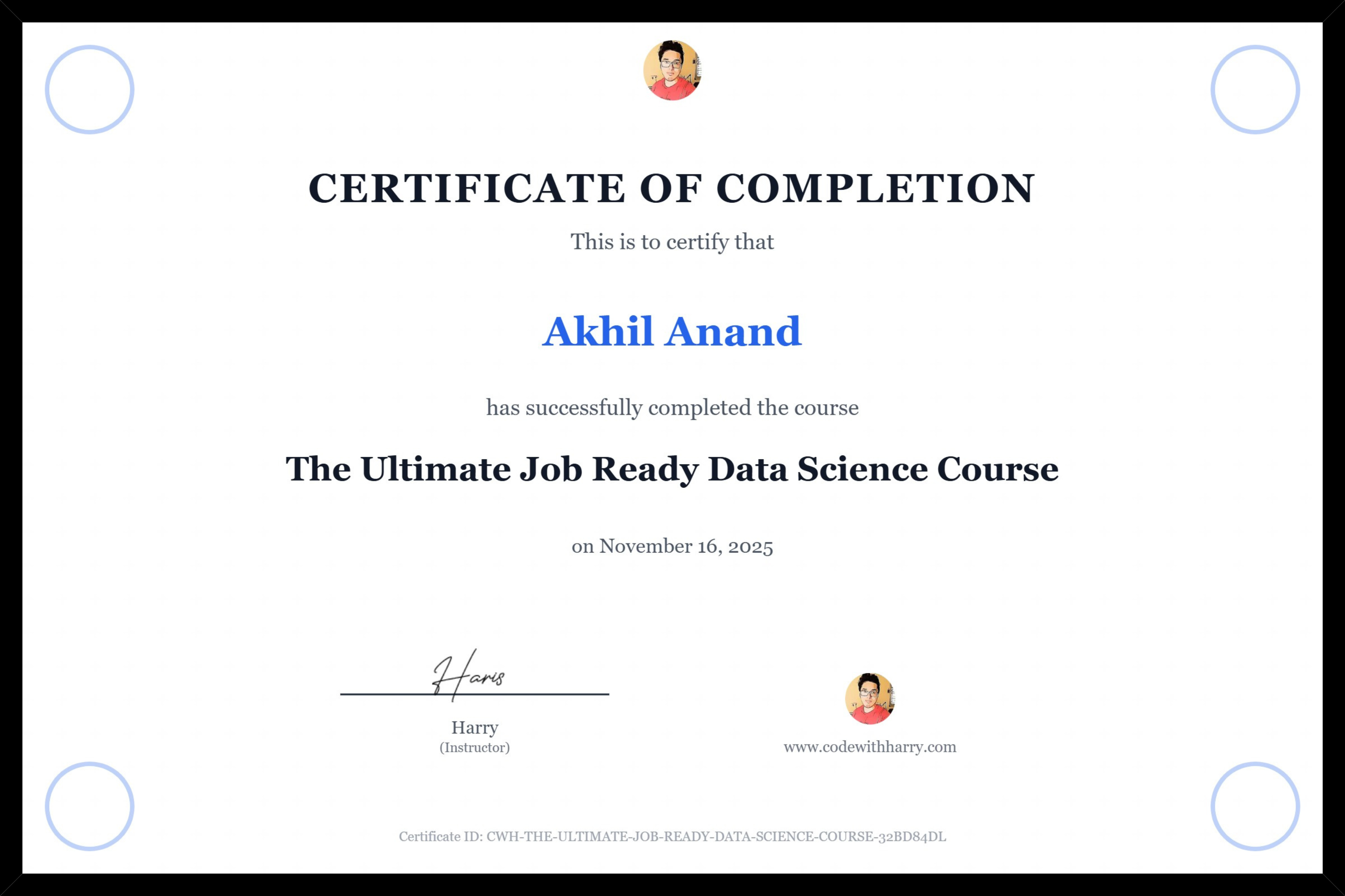 Data Science Course